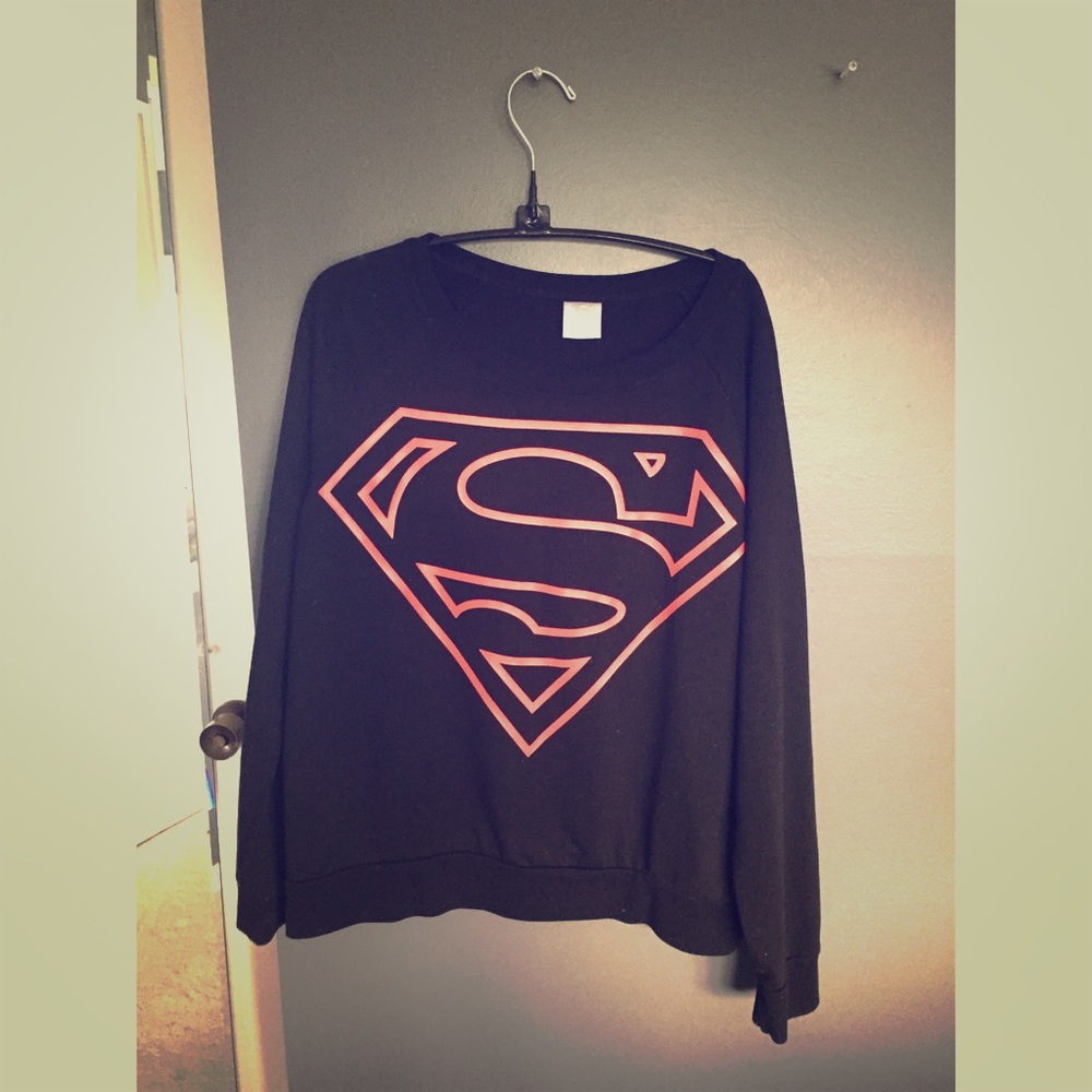 Superman crewneck Tee